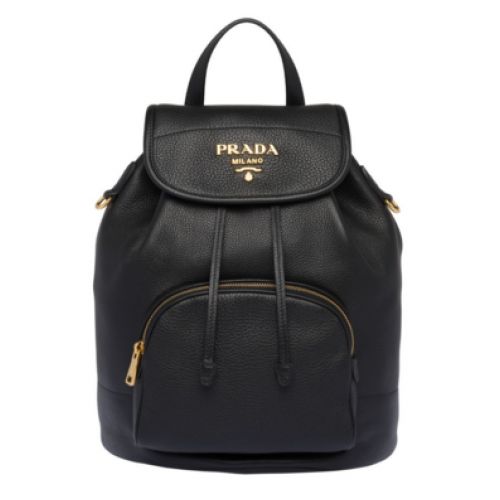 Rucsac Prada original din piele 1BZ035 negru