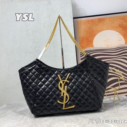 SAINT LAURENT GEANTĂ DIN PIELE Y203531 NEAGRĂ
