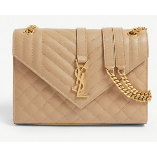 SAINT LAURENT Geantă medie 487206 caisă