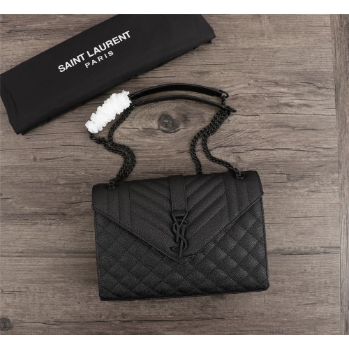SAINT LAURENT Geantă medie 487206 neagră