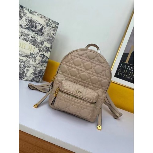 RUCSAC MIC DIOR Cannage Lambskin M9222U roz deschis