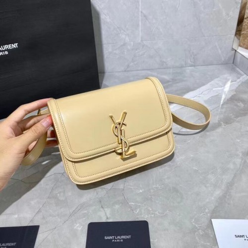 GEANTĂ SOLFERINO MICĂ ÎN CUTIE SAINT LAURENT PIELE 63430 Bej