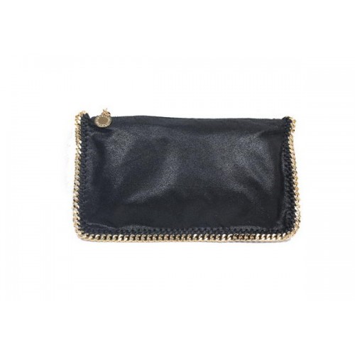 Geantă pliabilă Stella McCartney 865 Falabella neagră din PVC