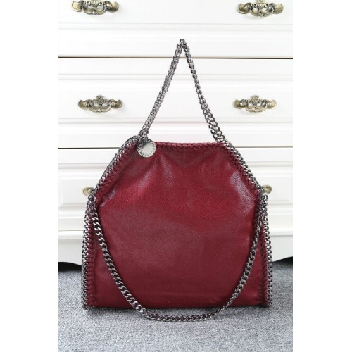 Geantă tote Stella McCartney Denim SM809 Wine