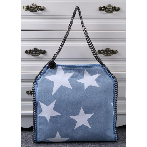 Geantă tote Stella McCartney Denim SM811 Star