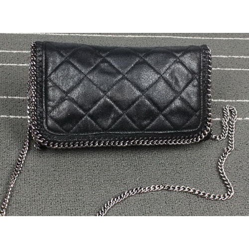Stella McCartney Genți Falabella din PVC negre crossbody SM882