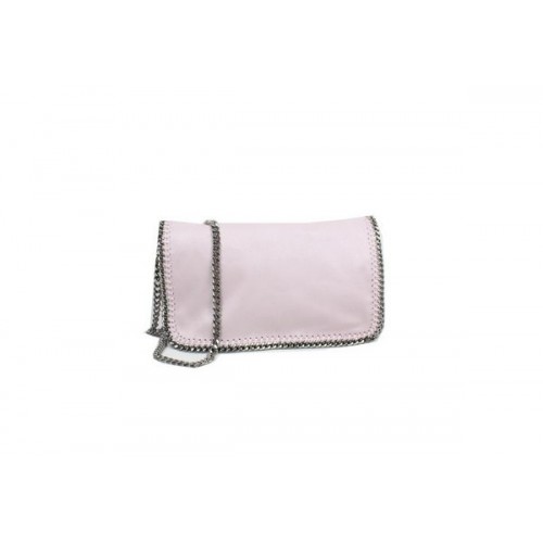 Stella McCartney Geantă Falabella din PVC Cross Body 829 Roz deschis