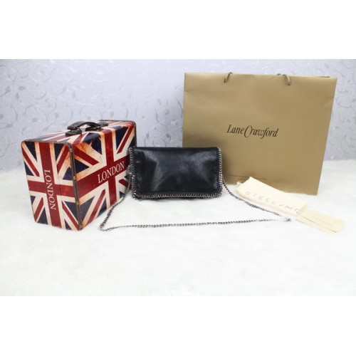 Stella McCartney Geantă Falabella din PVC Cross Body SM829 Neagră