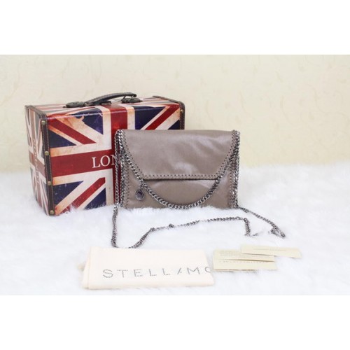 Stella McCartney Geantă Falabella din PVC Cross Body SM875 Khaki
