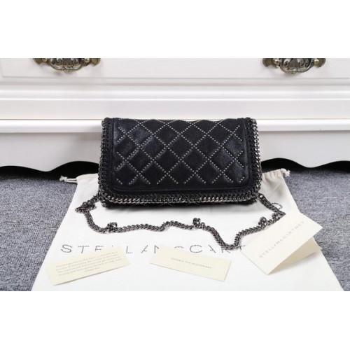 Stella McCartney Geantă Falabella din PVC Cross Body SMC882 Neagră