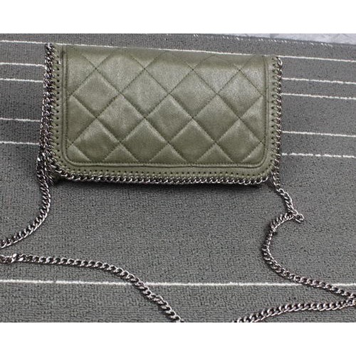 Stella McCartney Genți Falabella din PVC Cross Body SM882 Verde
