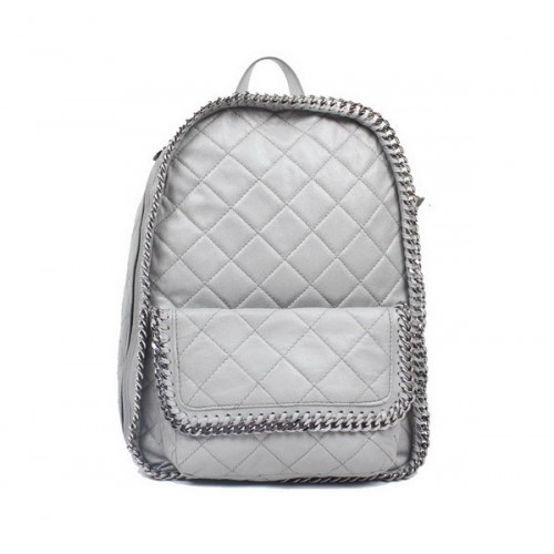Rucsac Stella McCartney Falabella din PVC pliabil 879 gri