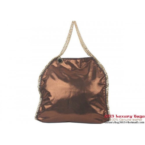 Stella McCartney Geantă Falabella din PVC cu pliere 811 Bronz