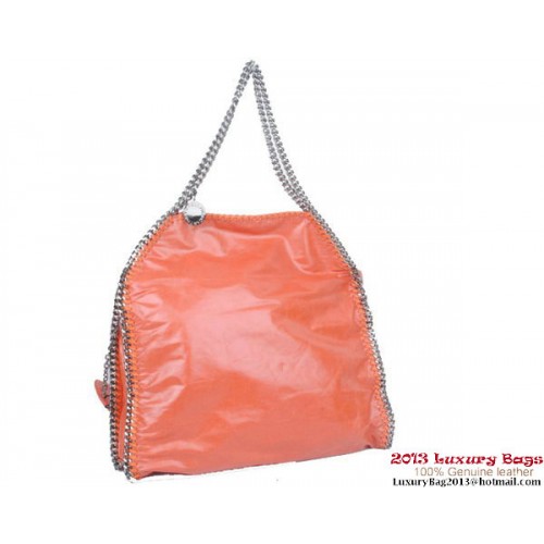 Geantă tote pliabilă Stella McCartney Falabella din PVC 811 portocalie