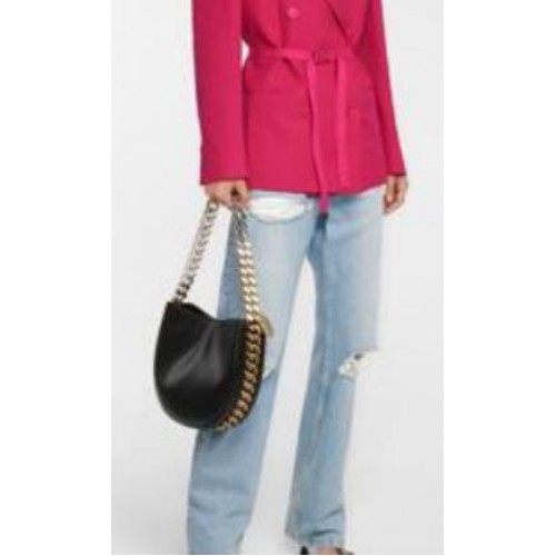 Geantă Stella McCartney Original din piele SM8269 Negru