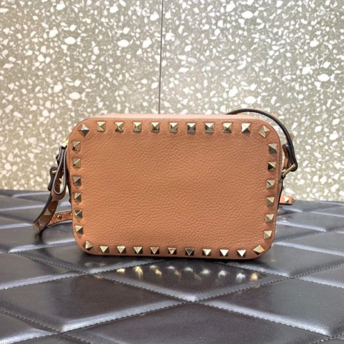 Geantă din piele de vițel VALENTINO GARAVANI 7719 Roz