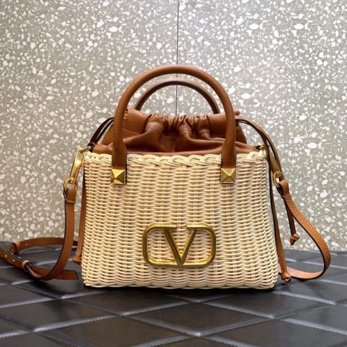 Geantă tote VALENTINO 7040 Maro