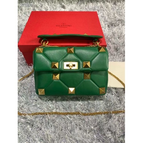 Valentino Mini Garavan Roman Stud V2061 Verde