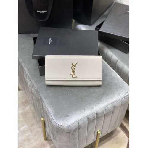 Geantă YSL Saint Laurent Kate medie Y306078 ivory natural