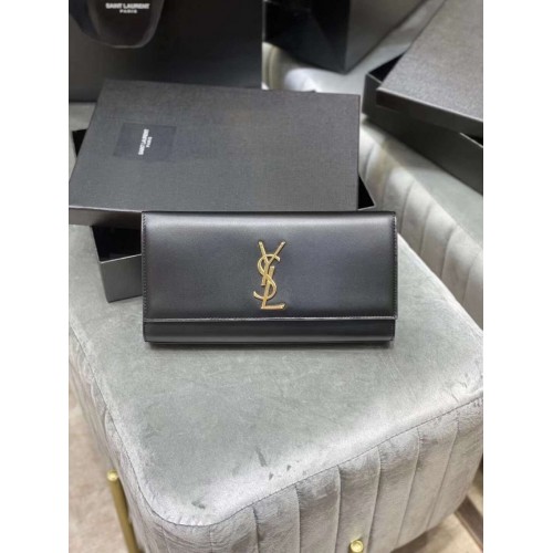 Geantă YSL Saint Laurent Kate medie Y306078 neagră