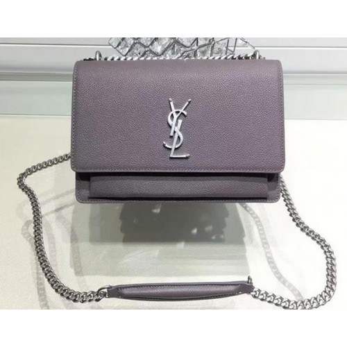 Geantă de umăr Yves Saint Laurent Crossbody Y13927 Gri