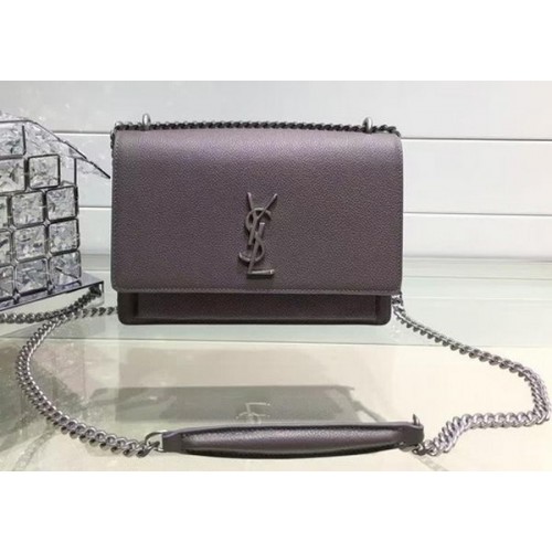 Geantă de umăr Yves Saint Laurent Crossbody Y13928 Gri