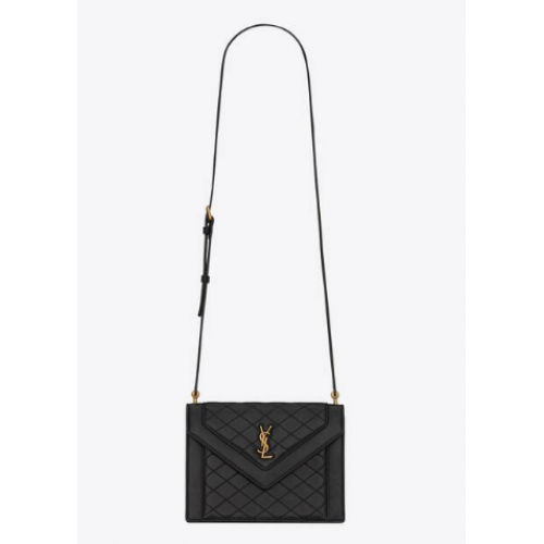 Yves Saint Laurent GEANTĂ GABY MINI DIN PIELE DE MIEL MATLASATĂ 6855741 neagră