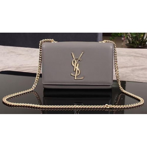 Geantă de umăr Yves Saint Laurent Monogram Crossbody 1311228 Gri