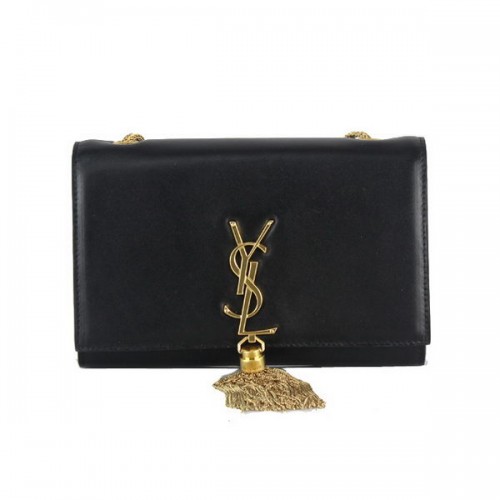 Geantă de umăr Yves Saint Laurent Monogram Crossbody 66016 Neagră