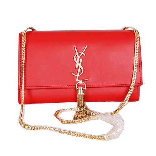 Geantă de umăr Yves Saint Laurent Monogram Crossbody Y7130 Roșie