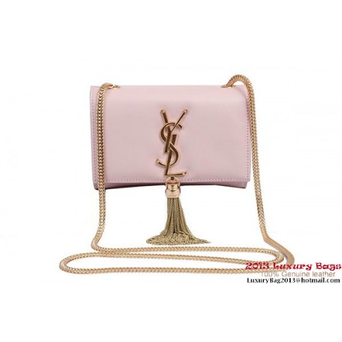 Geantă de umăr Yves Saint Laurent Monogramme Crossbody mică 1834B roz