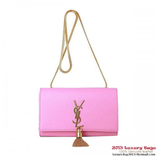 Geantă de umăr Yves Saint Laurent Monogramme Crossbody mică 5475 roz