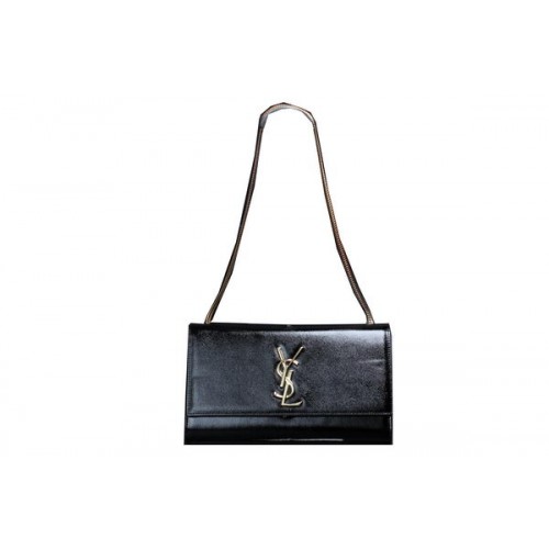 Geanta de umar Yves Saint Laurent mini Monogram Cannage Pattern Y009 Negru