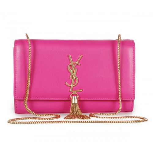 Geantă de umăr Yves Saint Laurent Mini Monogram Crossbody 326076 Roz