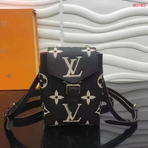 Rucsac Louis Vuitton TINY BACKPACK M80783 Negru și Crem